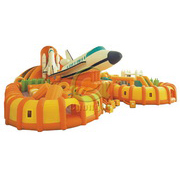 aeroplane inflatable  amusement park